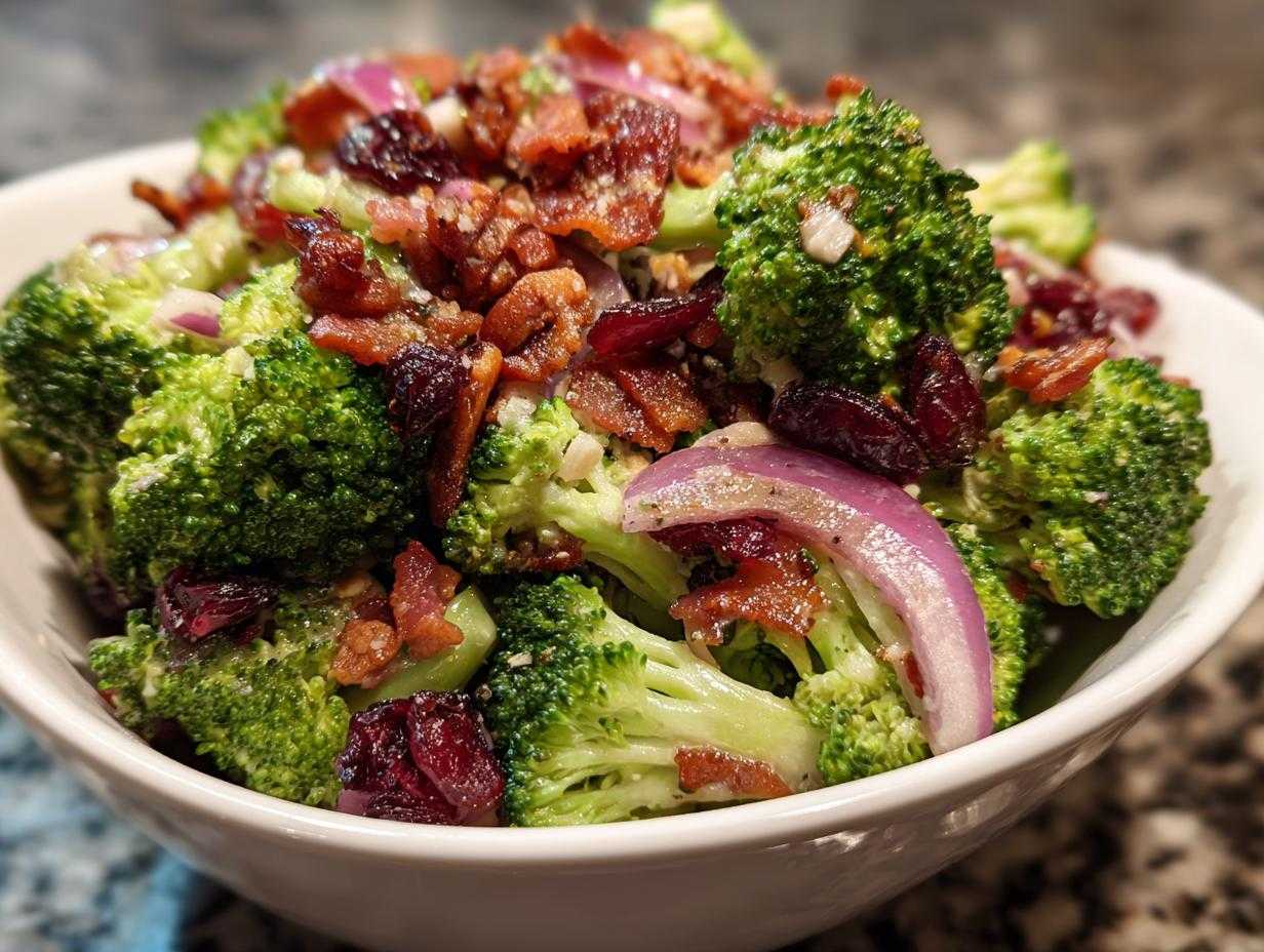 broccoli salad - Featured