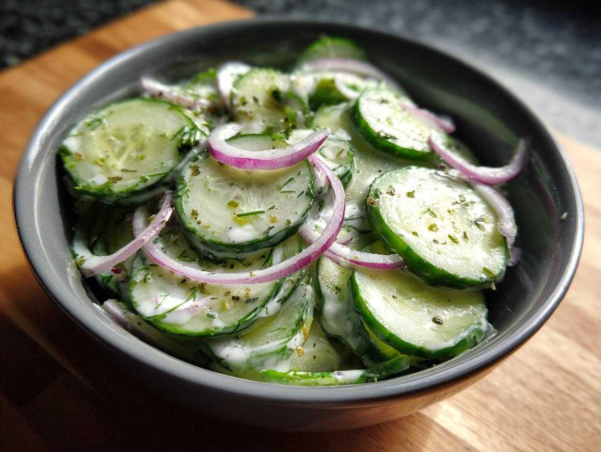 cucumber salad - Featured
