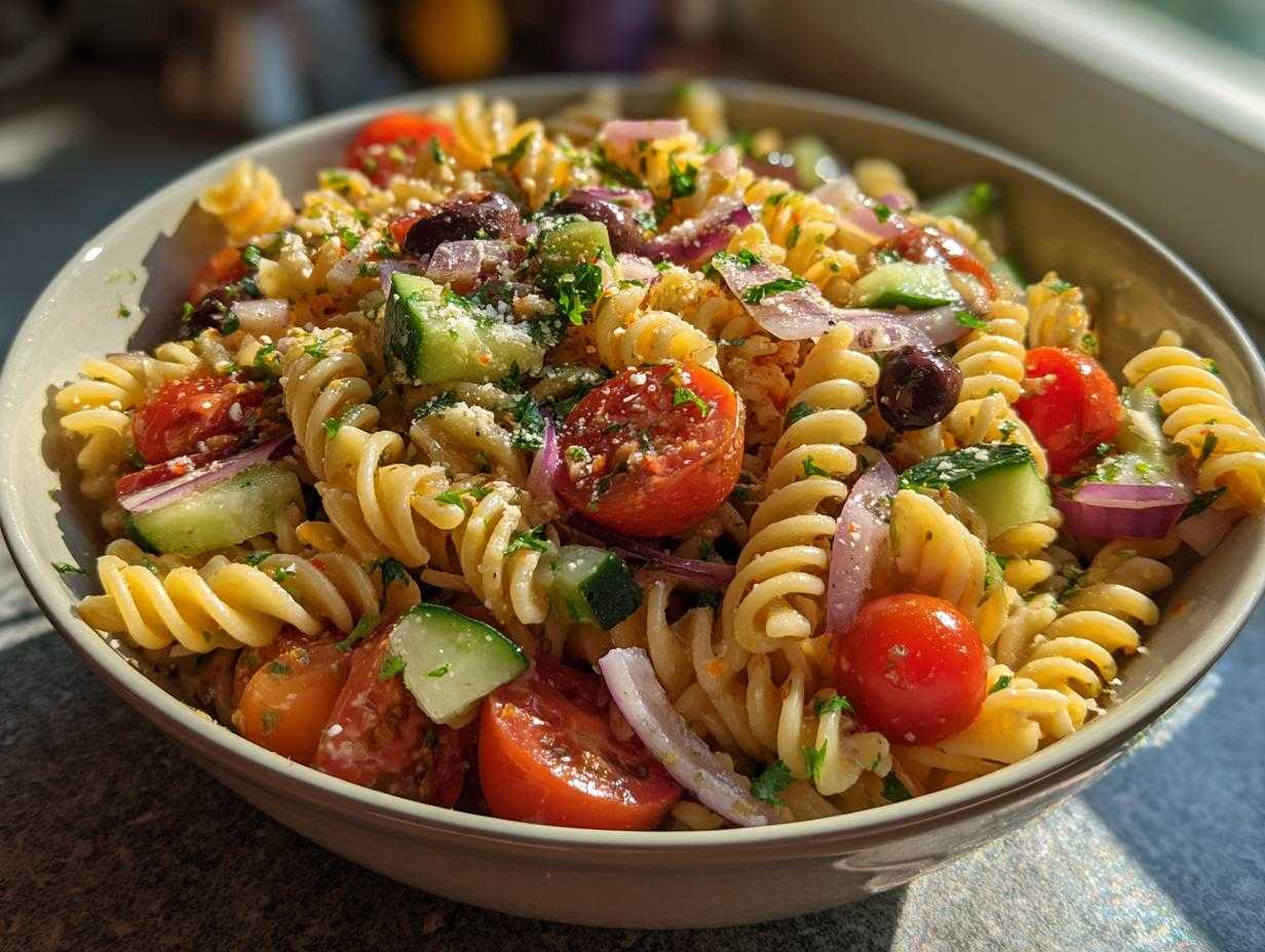 pasta salad - Featured