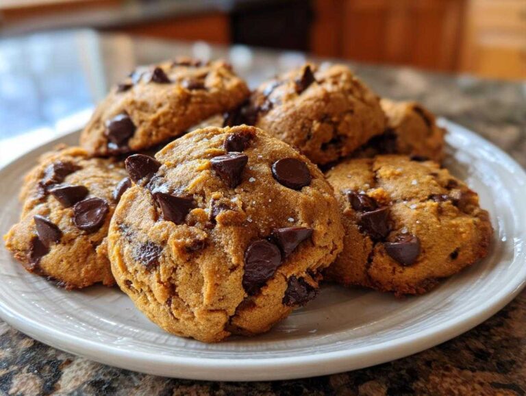 pumpkin chocolate chip cookies - Featured