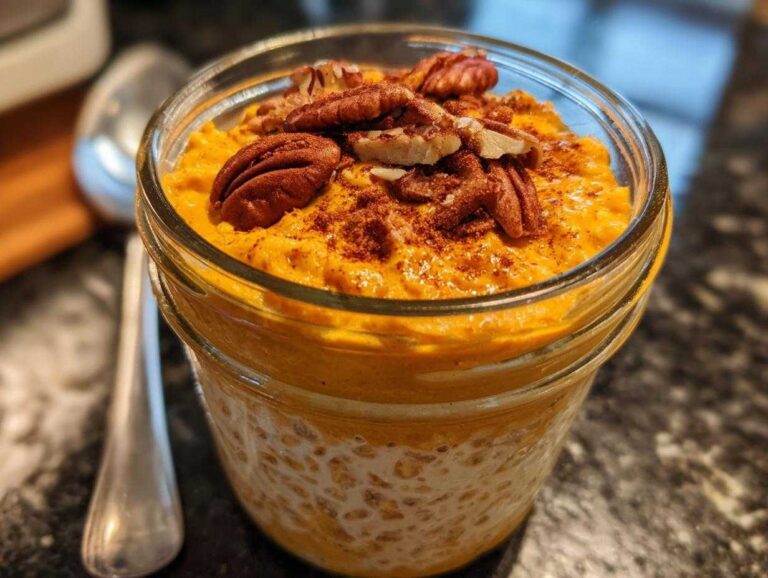 pumpkin overnight oats - Featured