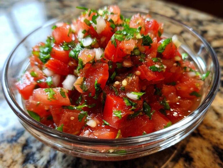 salsa recipe with fresh tomatoes - Featured