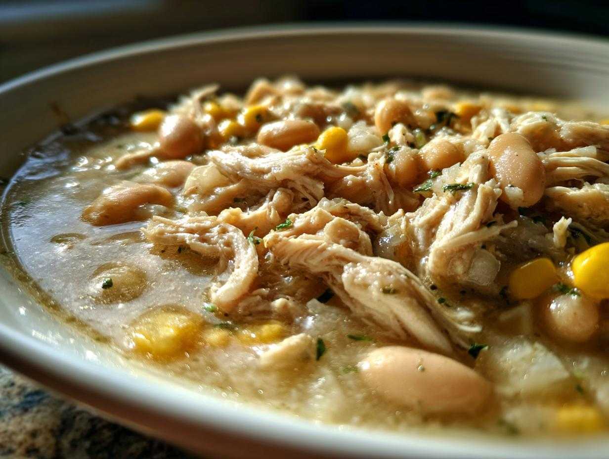 white chicken chili - Featured