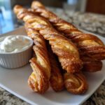 air fryer cinnamon twists - Tasty