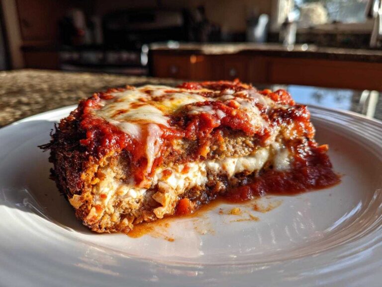 Crispy Baked Eggplant Parmesan: Pure Joy