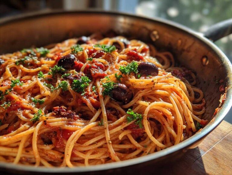 Cozy one pan spicy pasta: 12 min magic
