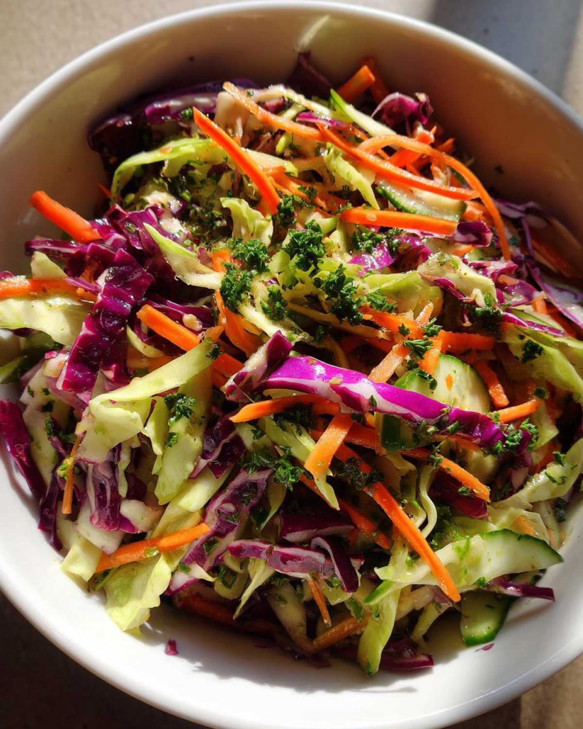 Salad Cabbage Amazing 4-Ingredient Cabbage Salad Joy