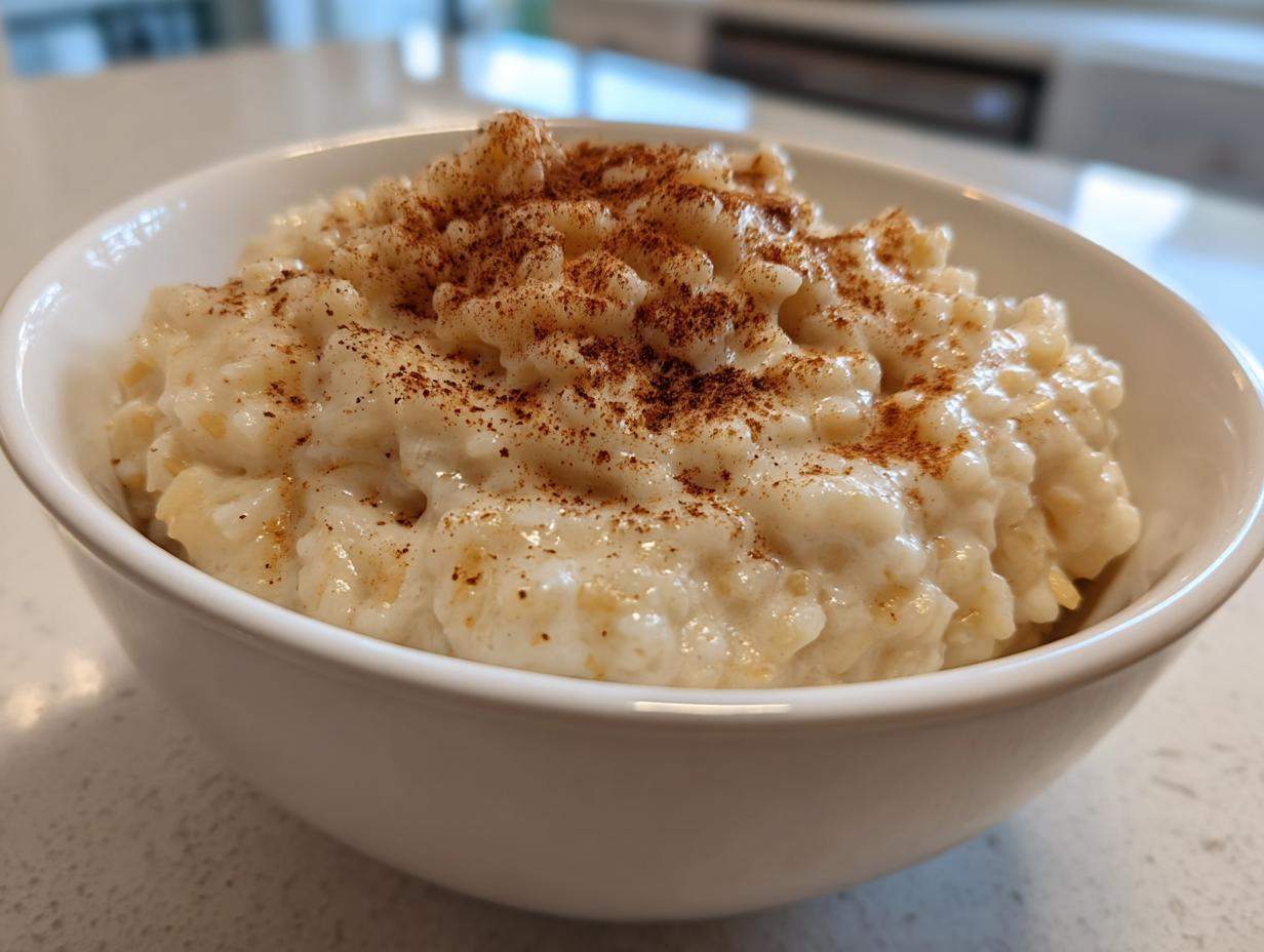 Pureed Rice Pudding Recipe 5-Star Rice Pudding: Pure Joy Recipe