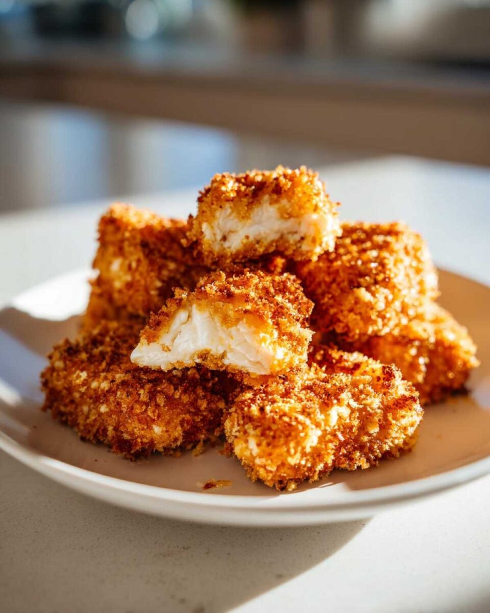 Amazing 320-Calorie Homemade Chicken Nuggets