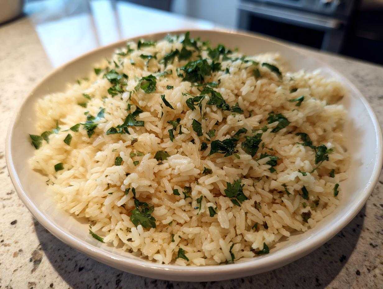 Amazing 30-Minute Garlic Butter Rice Flavor