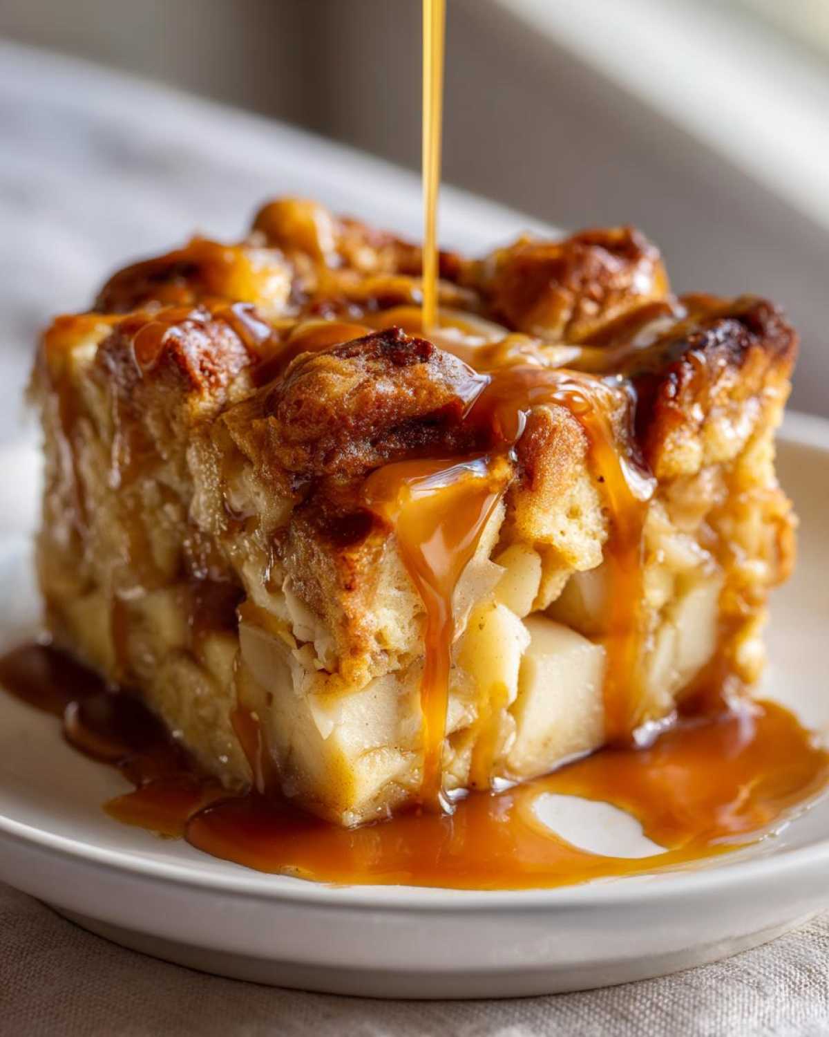 Amazing 8-Minute Apple Bread Pudding Joy