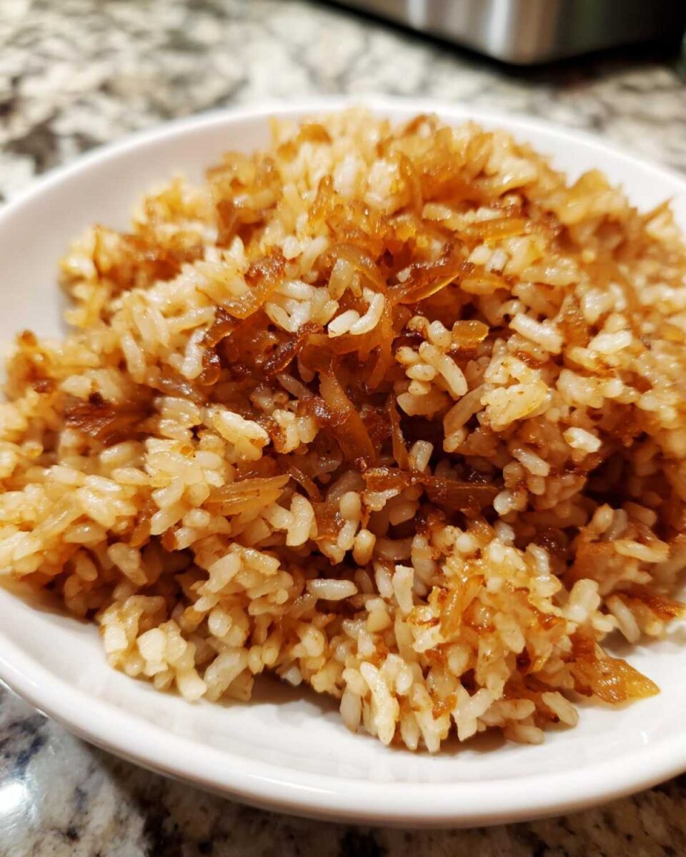Onagerie Rice Startling French Onion Butter Rice In 1 Easy Step