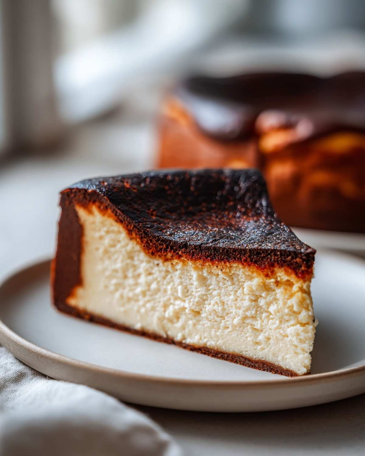 7-Ingredient Basque Burnt Cheesecake Magic