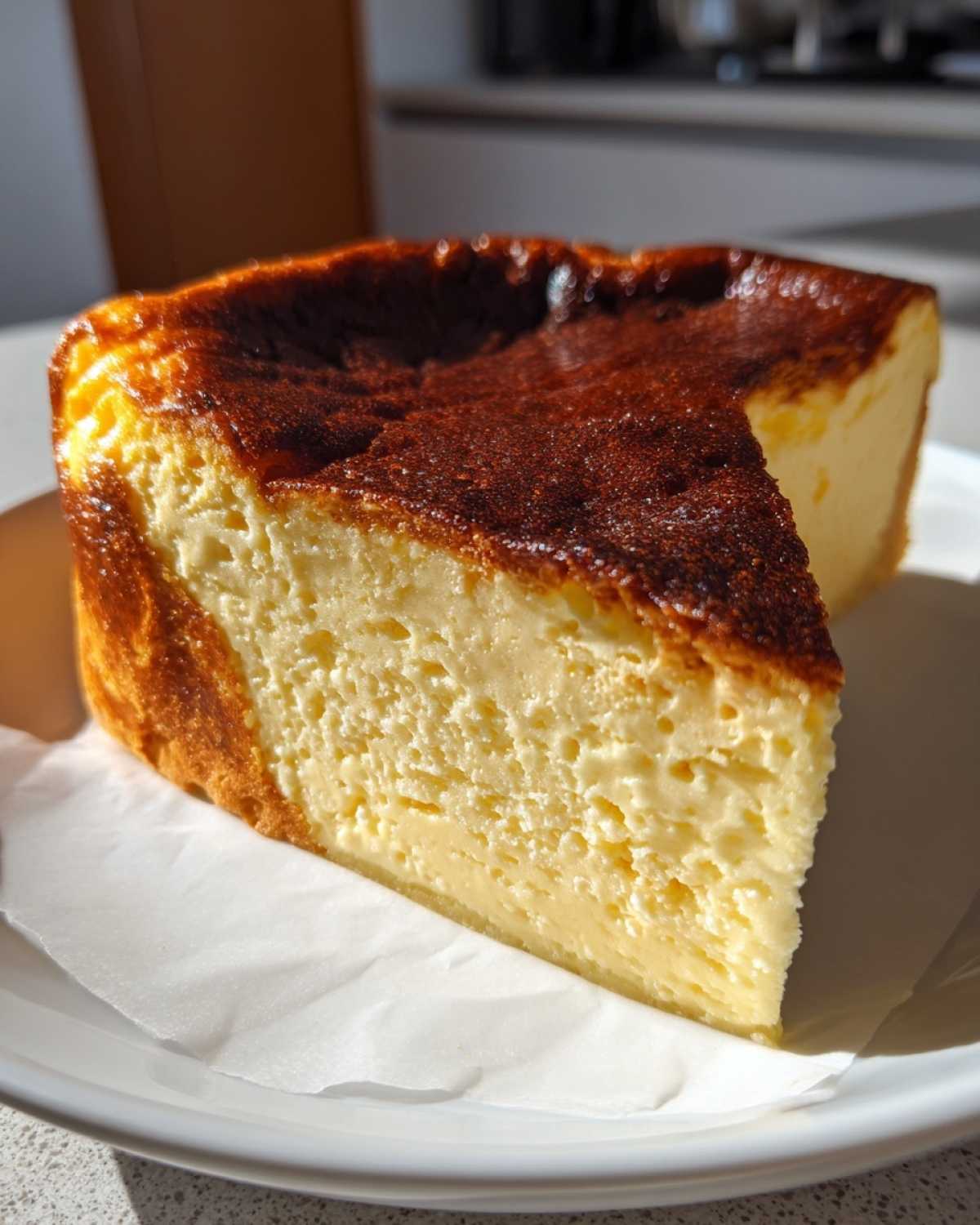 Amazing 1-step Basque Cheesecake Joy