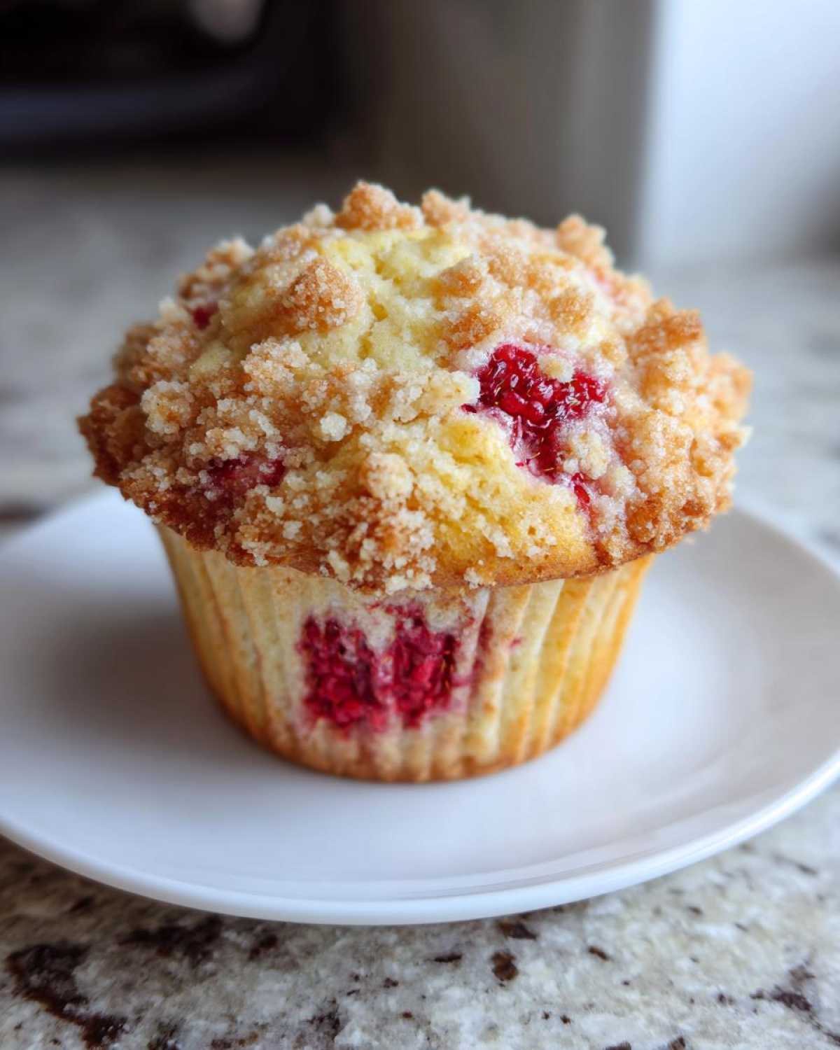 Raspberry Ruffles Muffins Amazing Raspberry Muffins In 1 Step